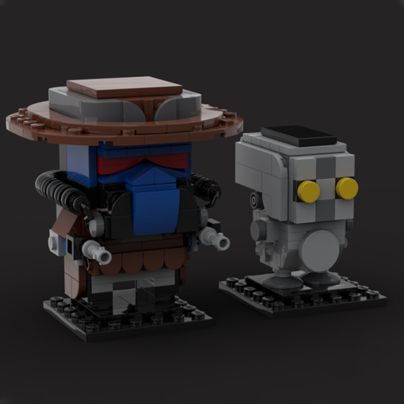 Kids Toys Cad Block - 335 elementów MOC Cad Bane Todo