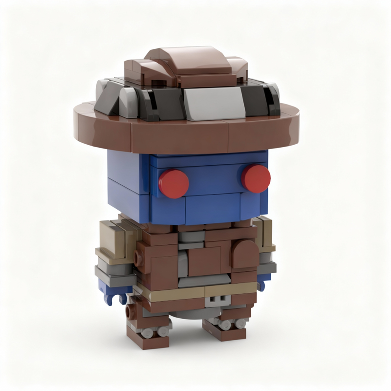 Kids Toys Cad Block - 181 elementów MOC Cad Bane Brickheadz