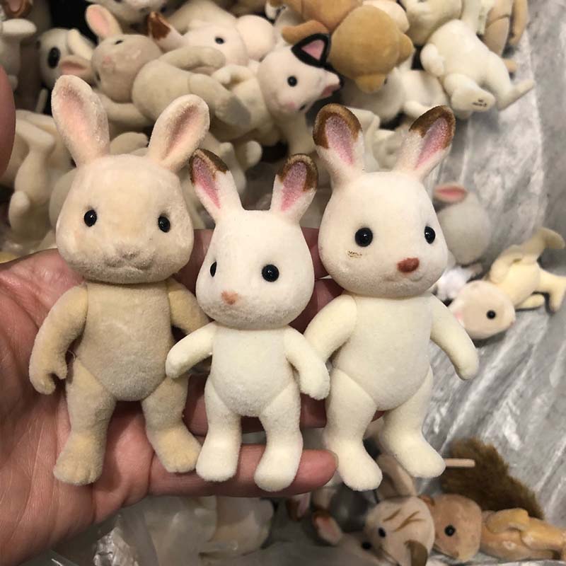 Kids Toys Dog - 1 SZTUK Rodzina leśna Figurka zwierzęcia