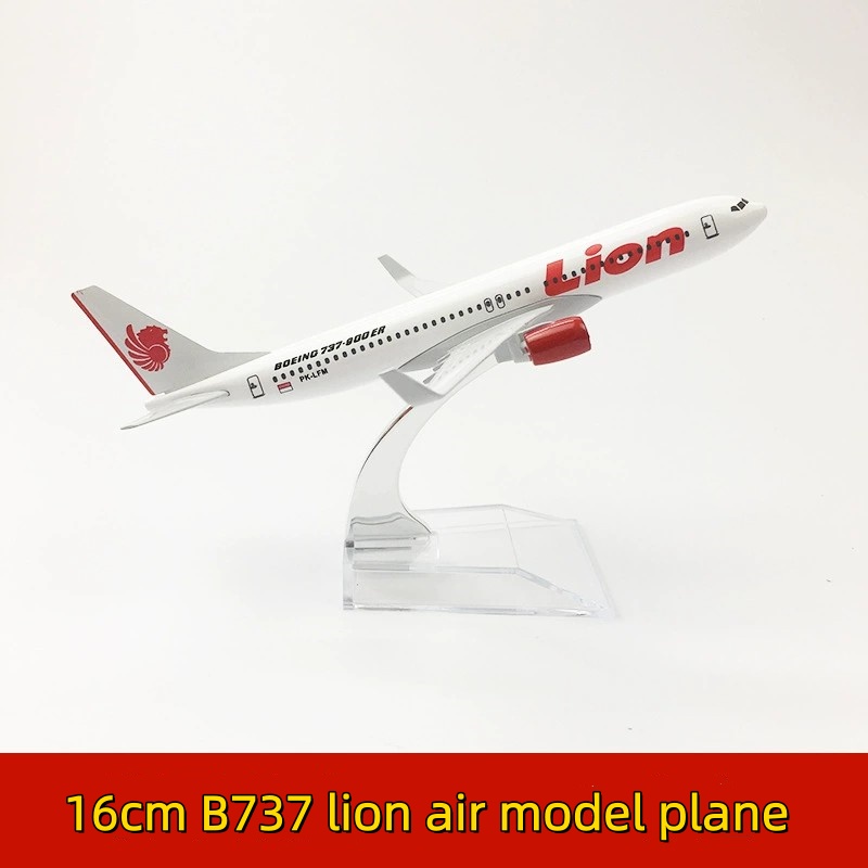 Kids Toys Review - Model samolotu Lion Air B737, 16