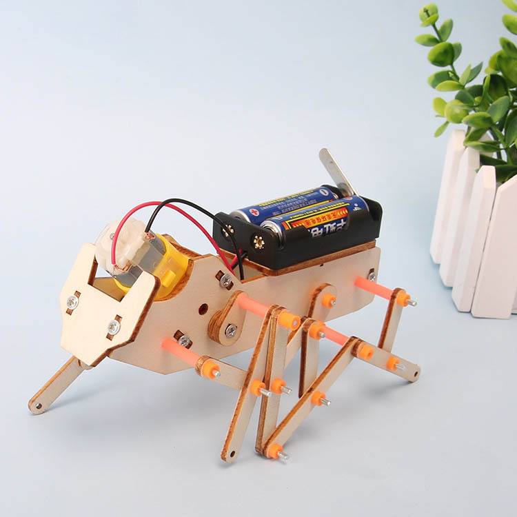 Kids Toys Dog - Zestaw do samodzielnego montażu: robot heksapod,