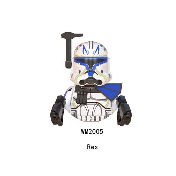 Kids Toys Cad Block - Klocki konstrukcyjne Komandora Bacary, figurki szturmowców,