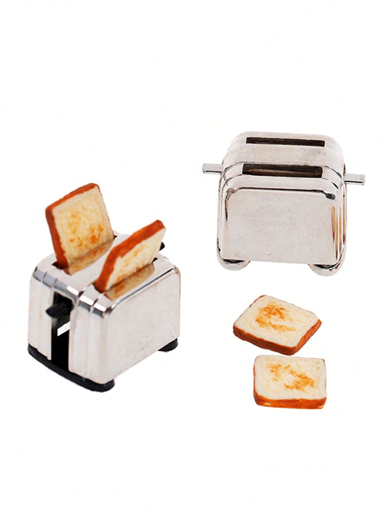 Miniaturowy toster do domku dl – Dollhouse Furniture Set recenzja i cena