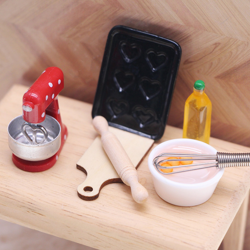 (.) 1:12 DIY Akcesoria do domk – Dollhouse Furniture Set recenzja i cena