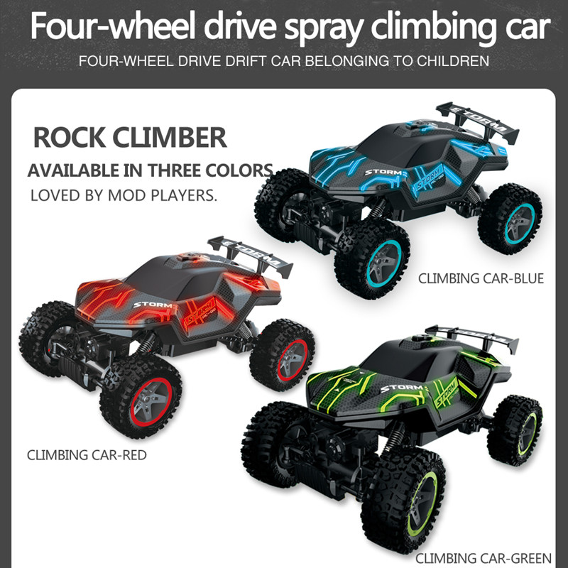 1:16 One-key Spray All-terrain – Kids Toys Under 50 recenzja i cena