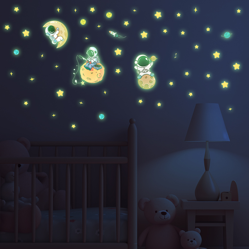 Naklejki z motywem świecąca na – Glow In Dark Stars recenzja i cena