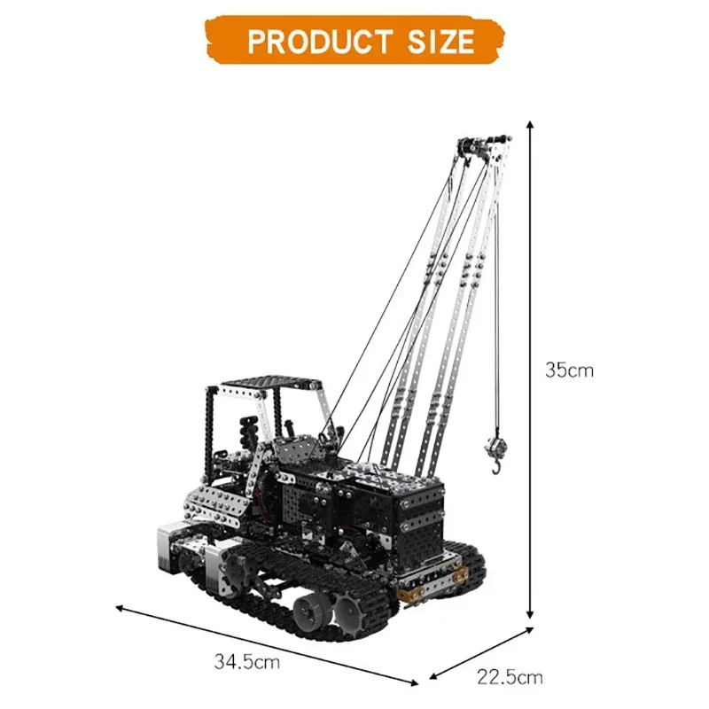 Zrób to sam Metalowy Żuraw RC  – Kids Toys Review recenzja i cena