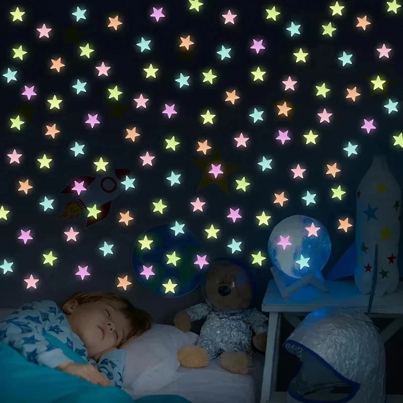 50-100 szt. Świecące w ciemnoś – Glow In Dark Stars recenzja i cena