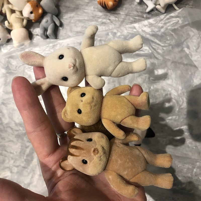 1 SZTUK Rodzina leśna Figurka  – Kids Toys Dog recenzja i cena
