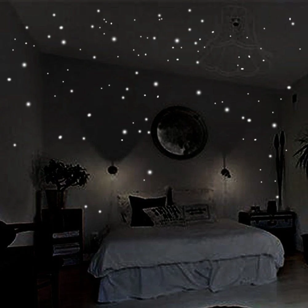 407 sztuk Naklejki ścienne Dek – Glow In Dark Stars recenzja i cena
