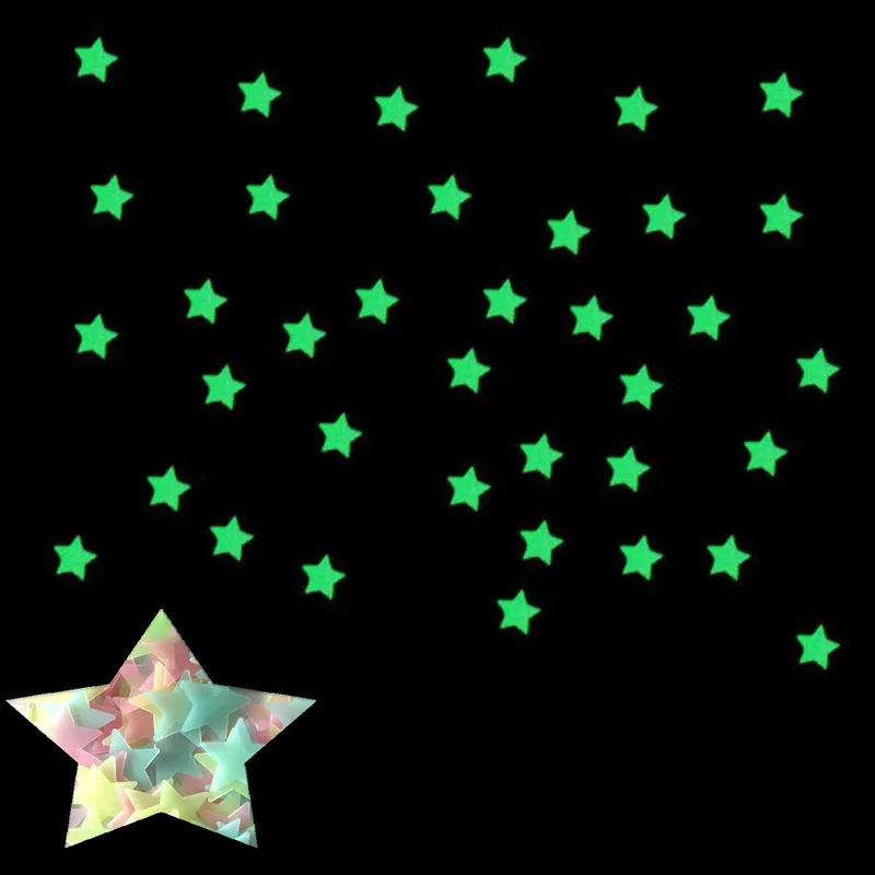 100 szt. Fluorescencyjnych, św – Glow In Dark Stars recenzja i cena