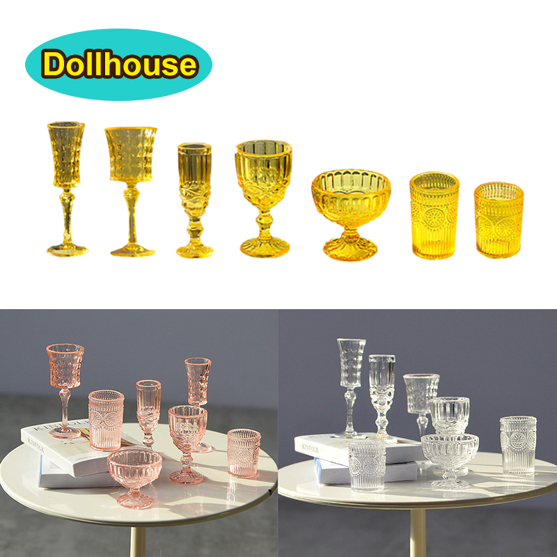 7 szt./zestaw Miniaturowe kubk – Dollhouse Furniture Set recenzja i cena