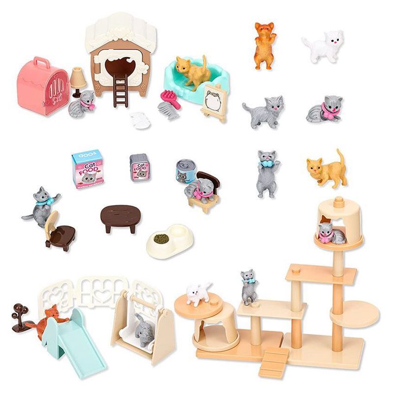 Część dla kota Zestaw dla zwie – Dollhouse Furniture Set recenzja i cena