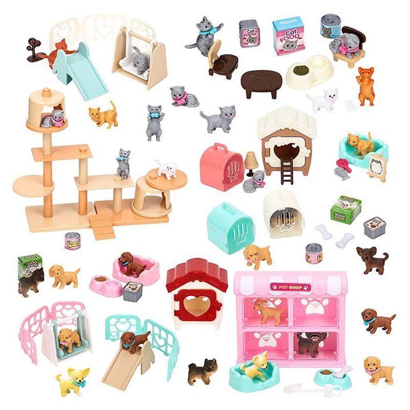 Część dla kota Zestaw dla zwie – Dollhouse Furniture Set recenzja i cena