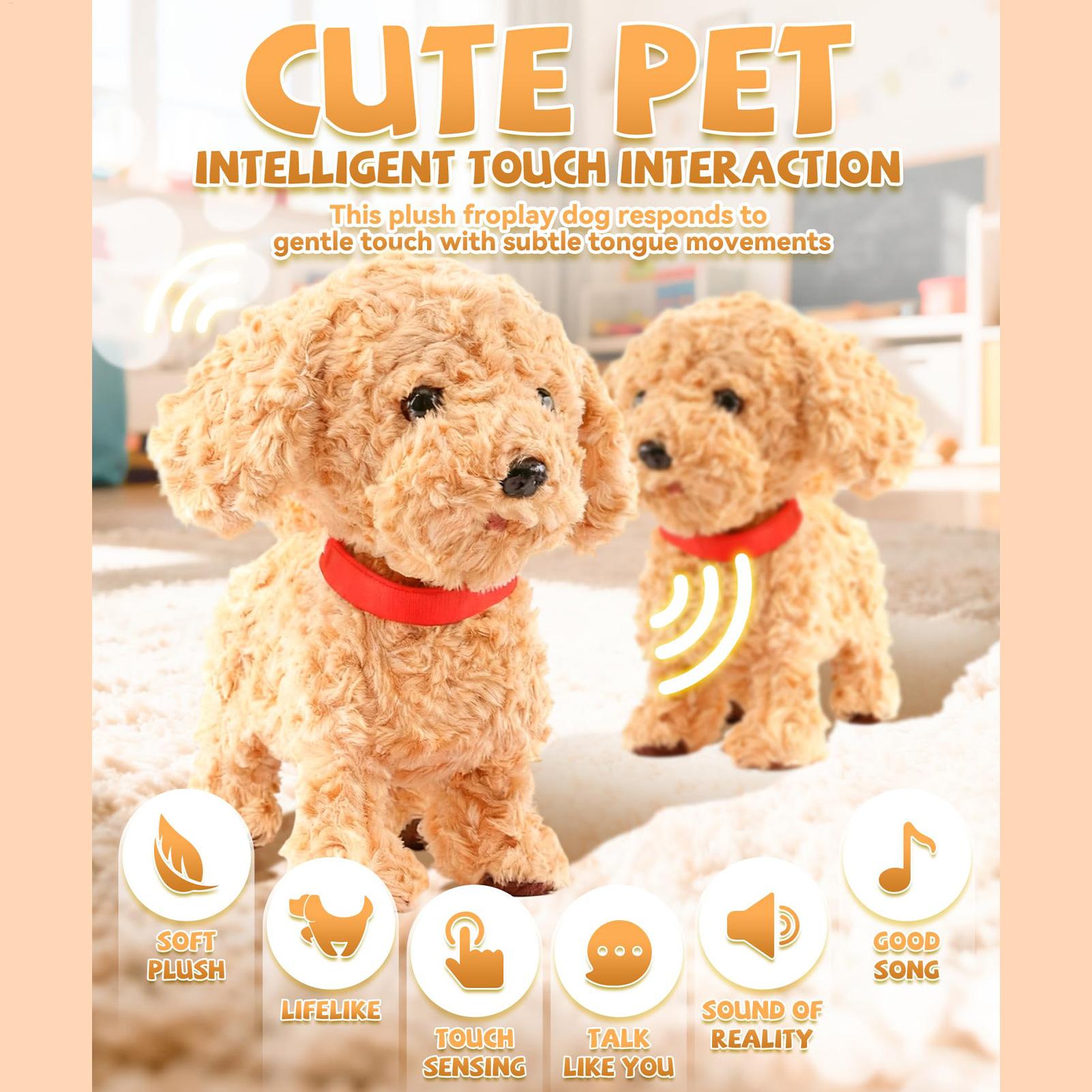 Realistyczny pluszowy pies rob – Kids Toys Dog recenzja i cena