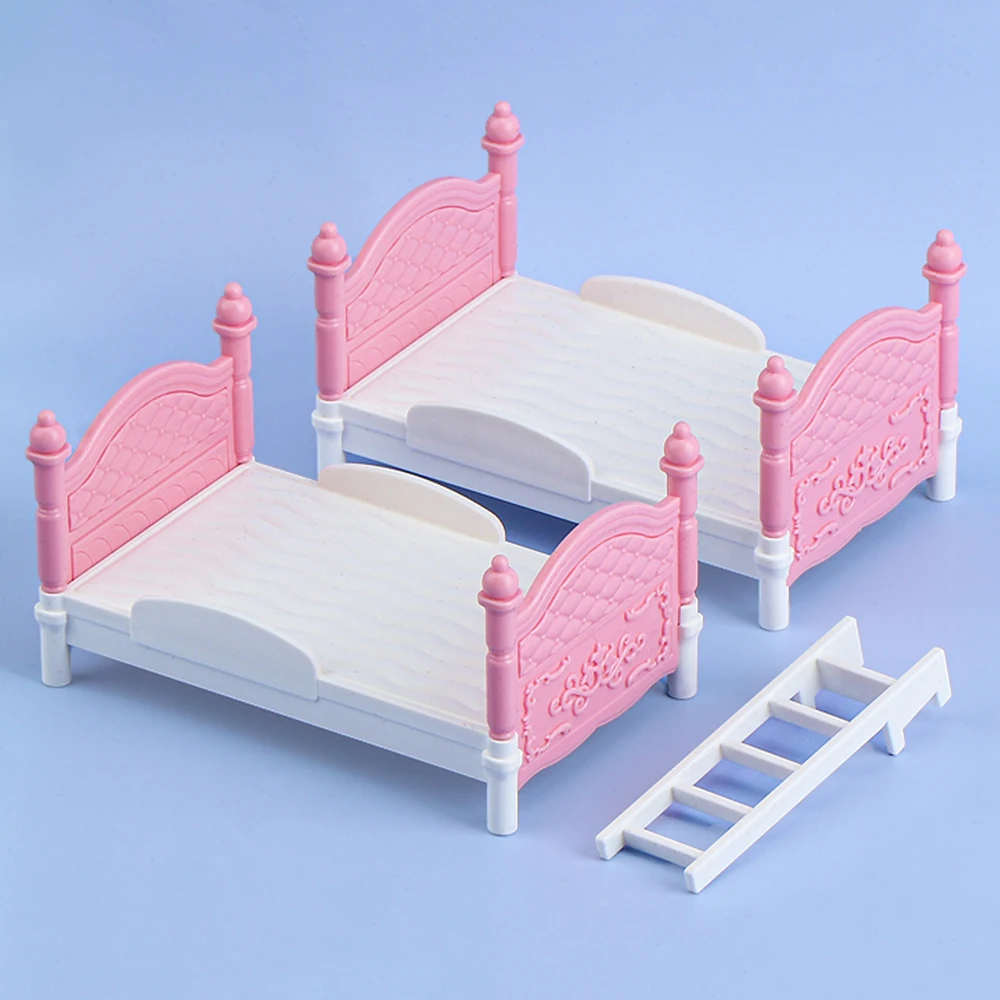 Miniaturowe łóżko do domku dla – Dollhouse Furniture Set recenzja i cena