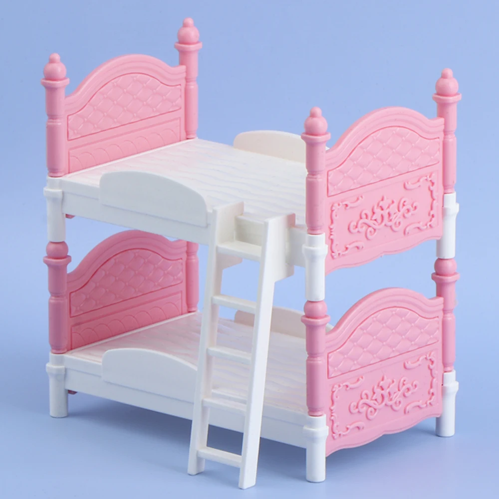 Miniaturowe łóżko do domku dla – Dollhouse Furniture Set recenzja i cena
