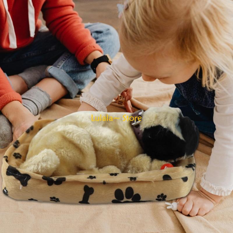 Y4QA realistyczny pies śpiący  – Kids Toys Dog recenzja i cena
