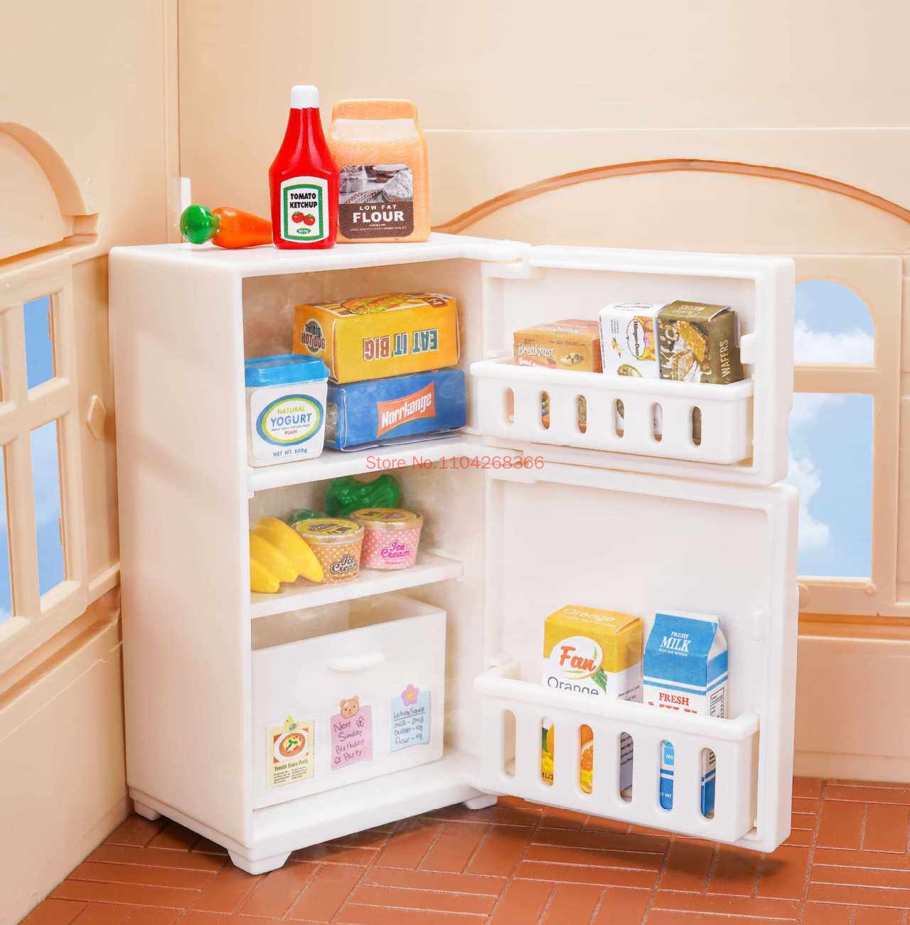 Forest Family 1/12 Meble Kuche – Dollhouse Furniture Set recenzja i cena