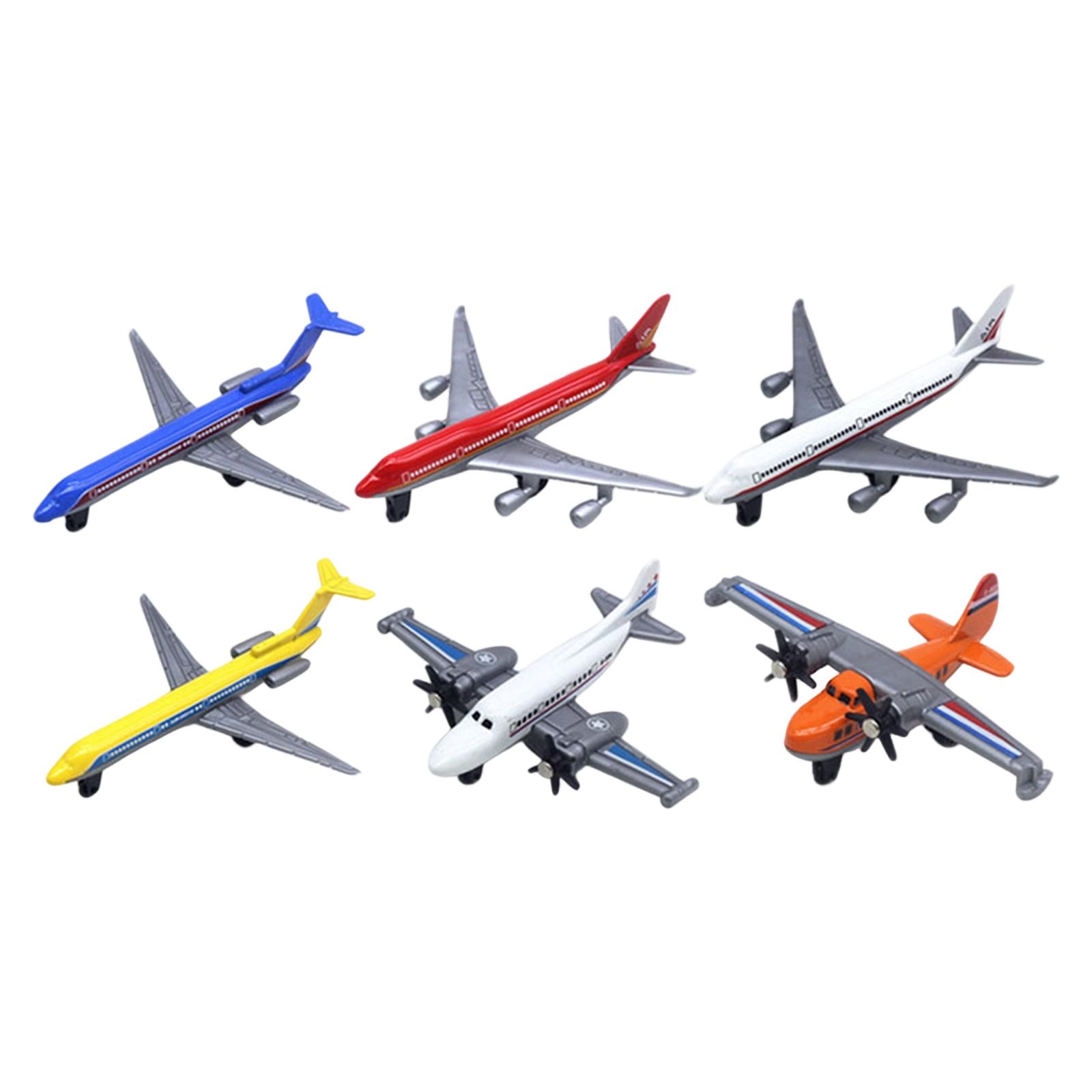 6 szt. Metalowe modele samolot – Kids Toys Store recenzja i cena