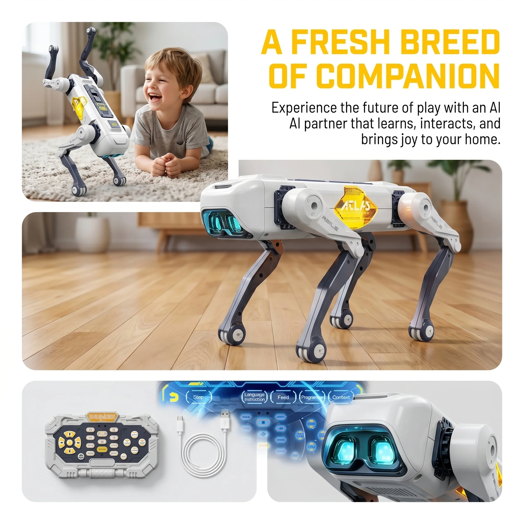Inteligentny robot-świniec AI, – Kids Toys Dog recenzja i cena