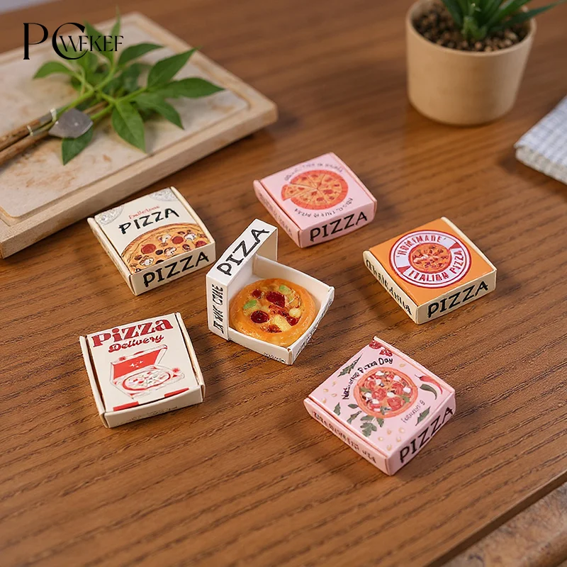 6 szt. Miniaturowe pizzy lub p – Dollhouse Furniture Set recenzja i cena