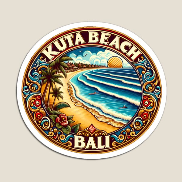 Kuta Beach Bali Retro Magnes N – Kids Toys Bali recenzja i cena