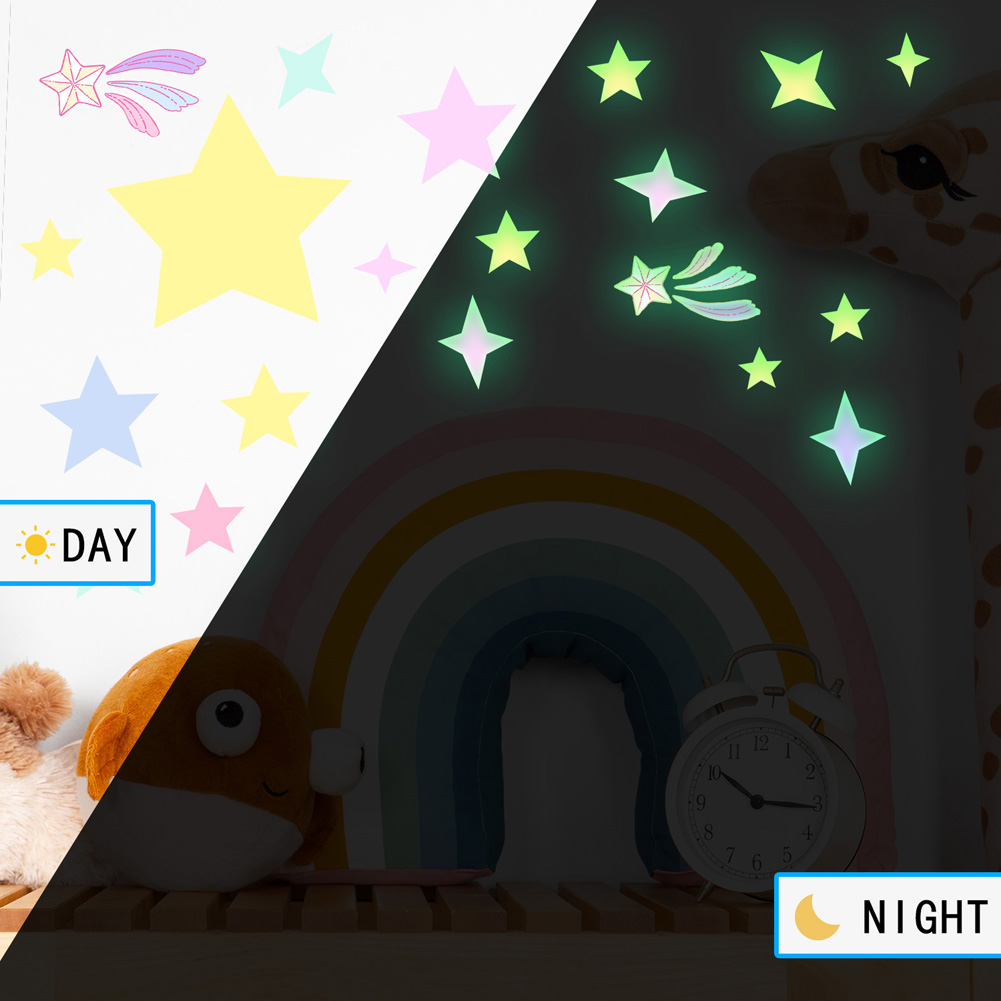 Kolorowe Gwiazdy Świecące Nakl – Glow In Dark Stars recenzja i cena