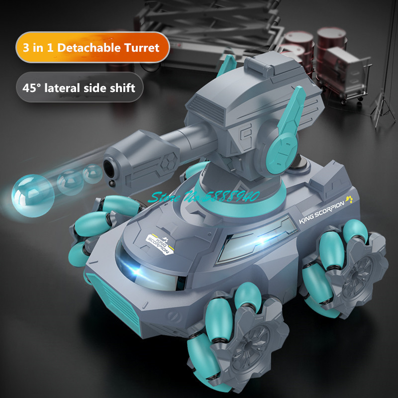 Czołg RC z funkcją strzelania  – Kids Toys Under 50 recenzja i cena